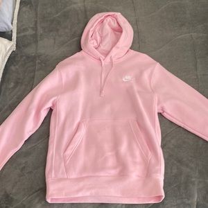 bright pink hoodie nike size xs